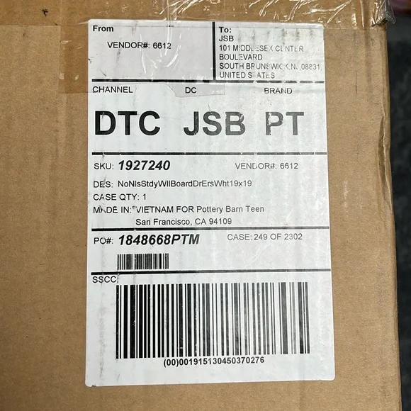 Pottery Barn Dorm Dry Erase Board - Picture 4 of 10